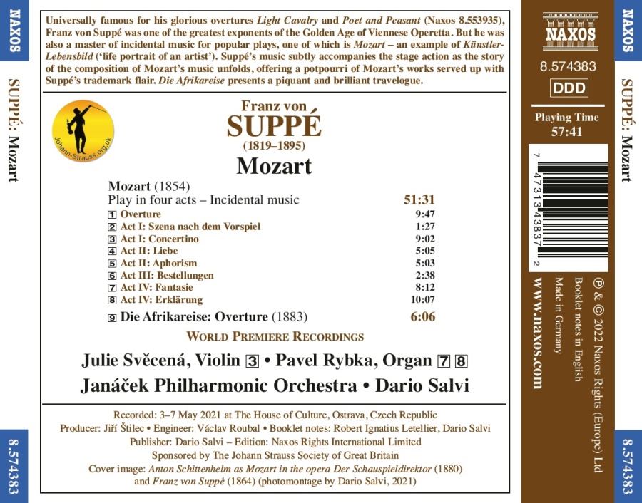 Suppé: Mozart – Incidental Music - slide-1