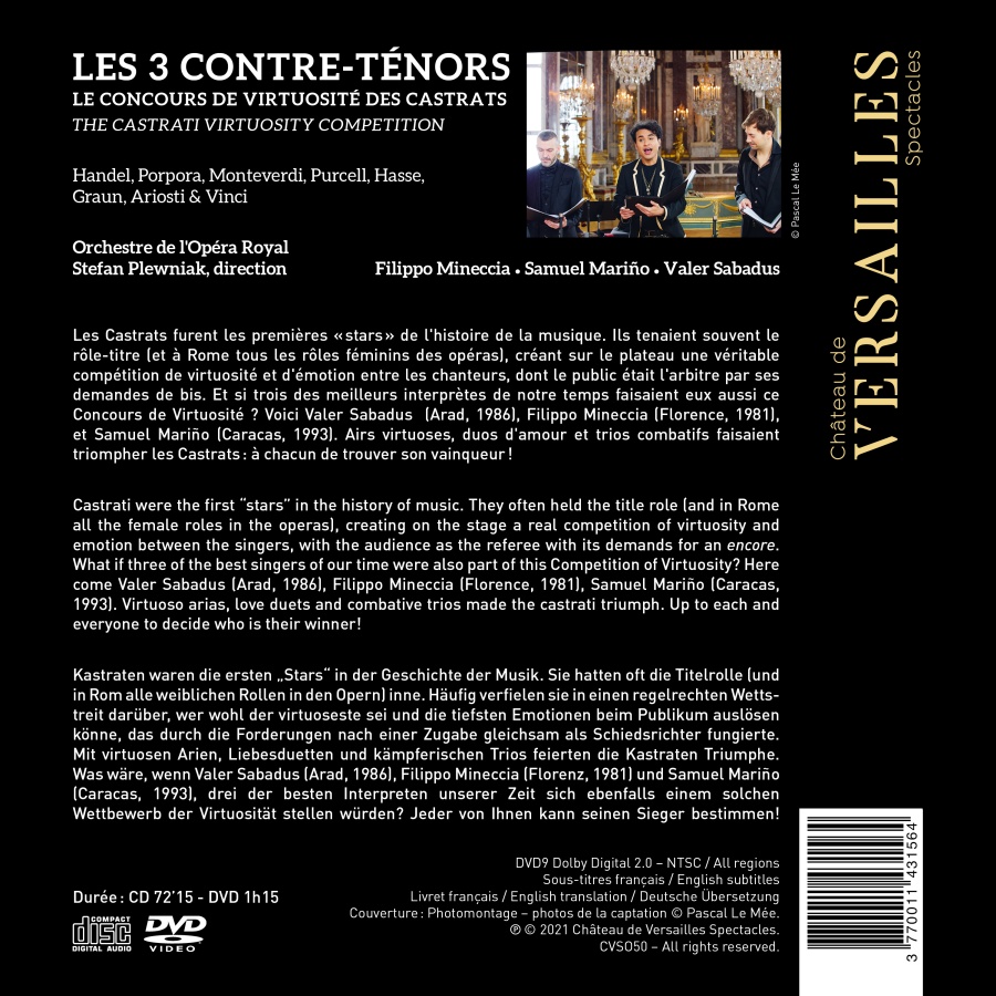 Le 3 Contre-Ténors - The Castrati Virtuosity Competition - slide-1