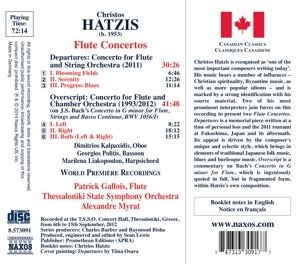 Hatzis: Flute Concertos Departures Overscript - slide-1