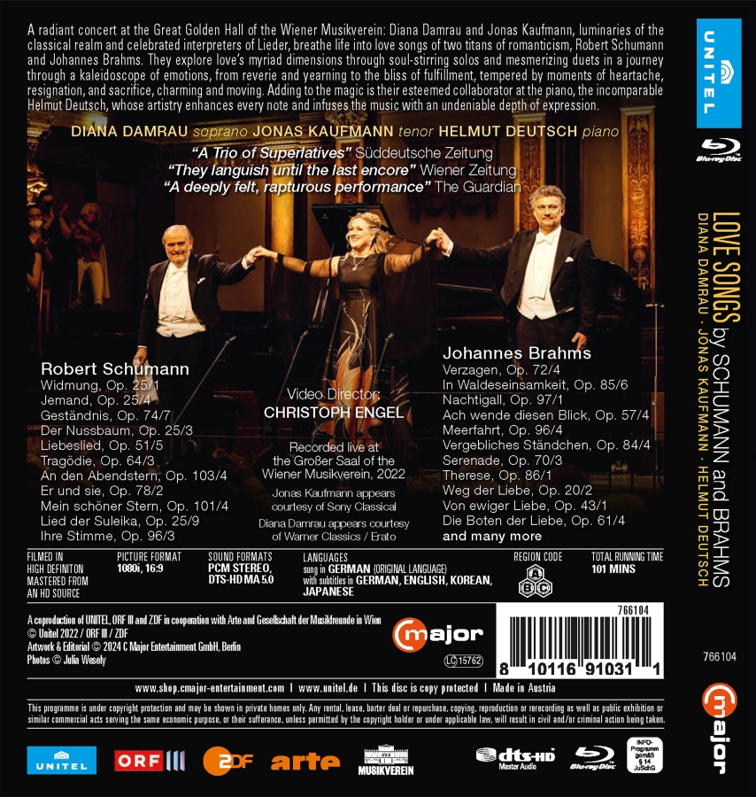 Love Songs by Schumann and Brahms (BD) - slide-1