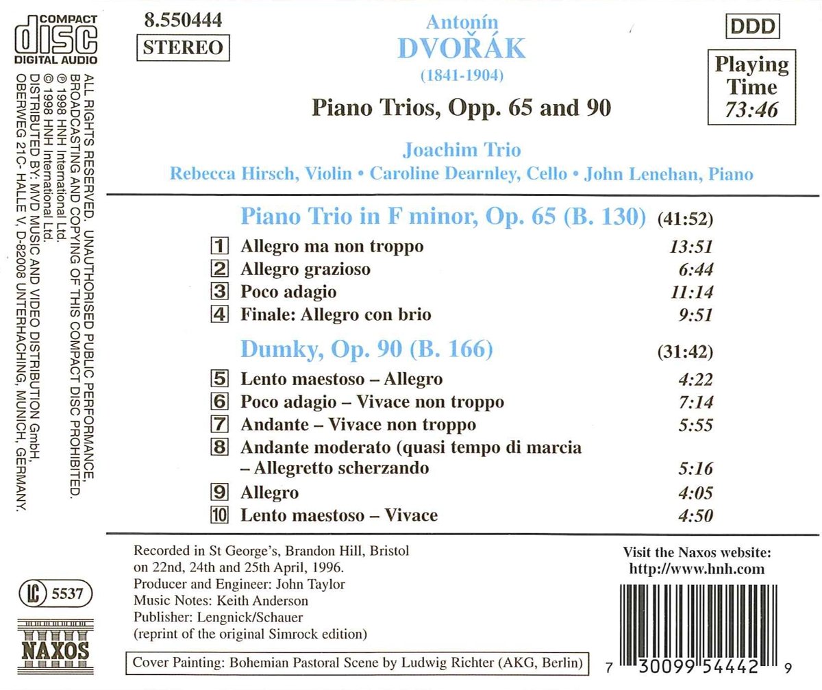 Dvorak: Piano Trio in E Minor, 'Dumky' - slide-1