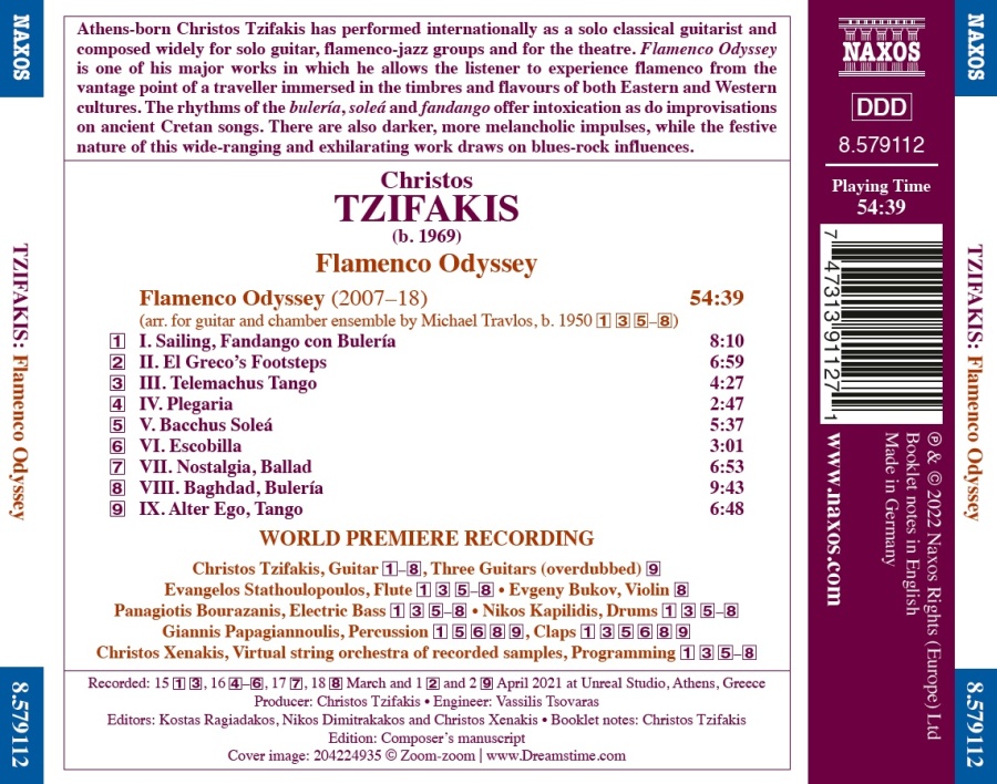 Tzifakis: Flamenco Odyssey - slide-1