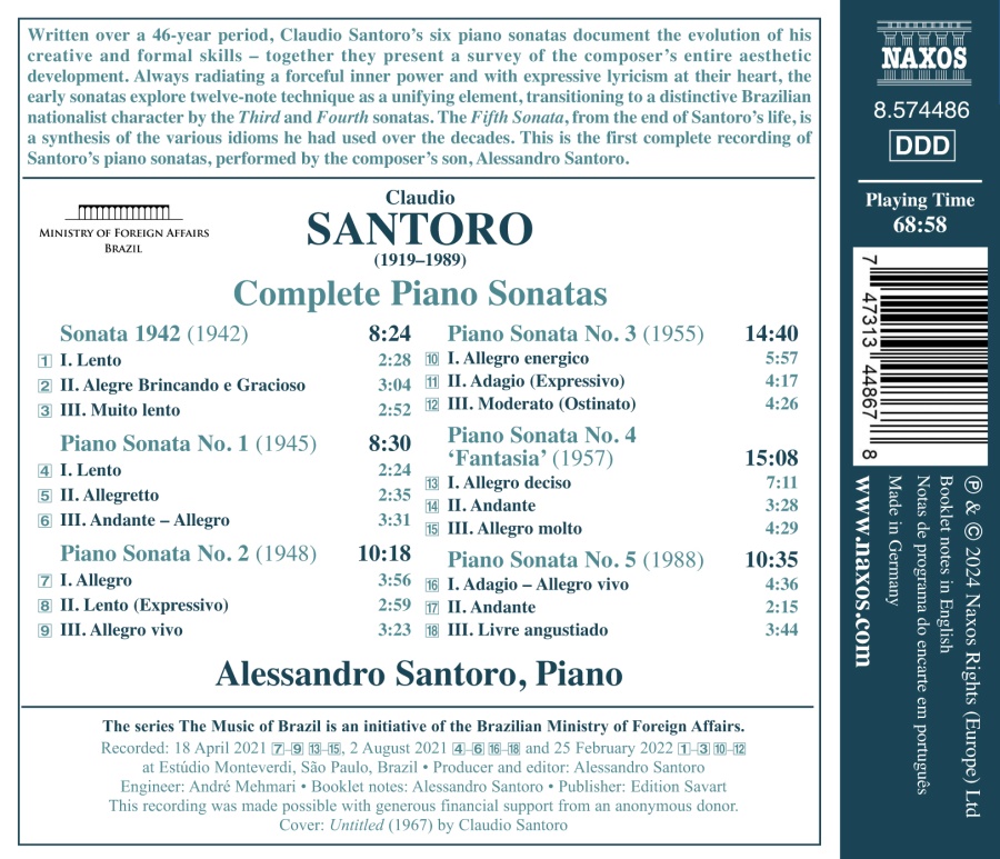 Santoro: Complete Piano Sonatas - slide-1