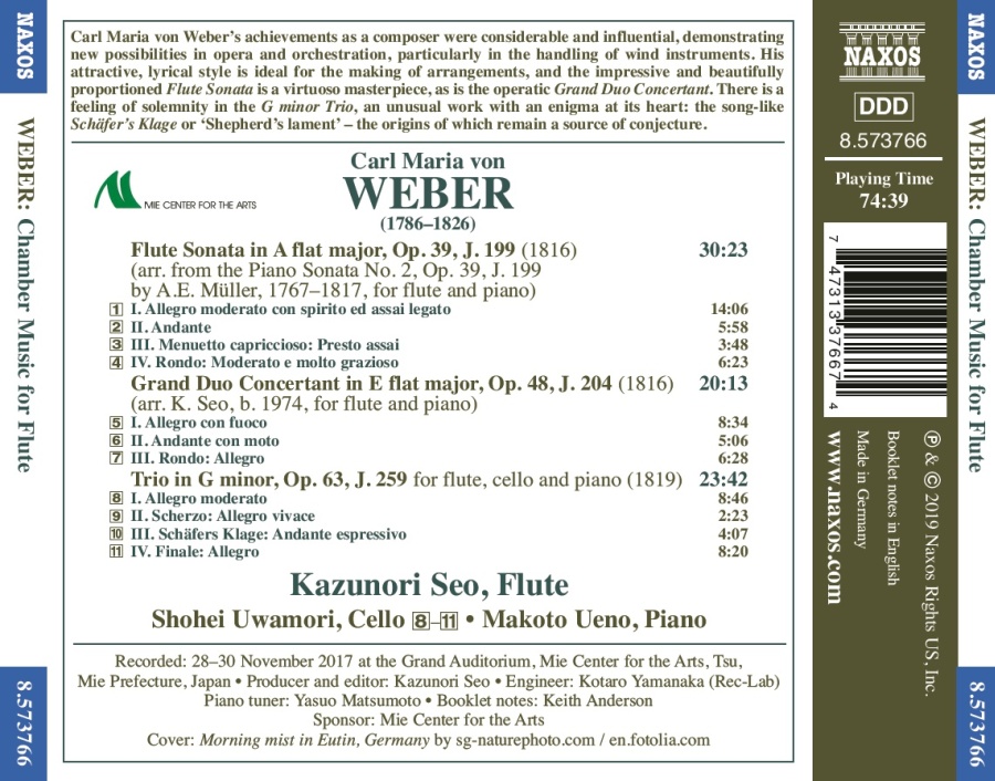 Weber: Chamber Music for Flute - slide-1