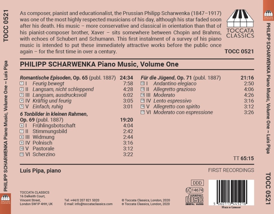 Scharwenka: Piano Music Vol. 1 - slide-1