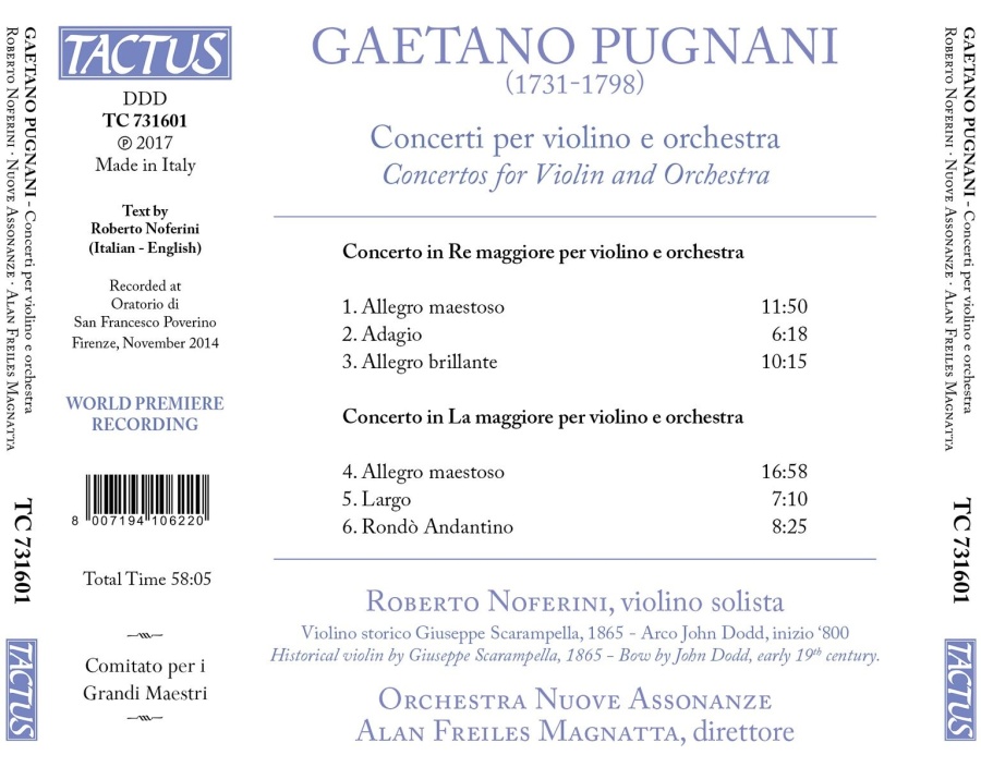 Pugnani: Violin Concertos - slide-1