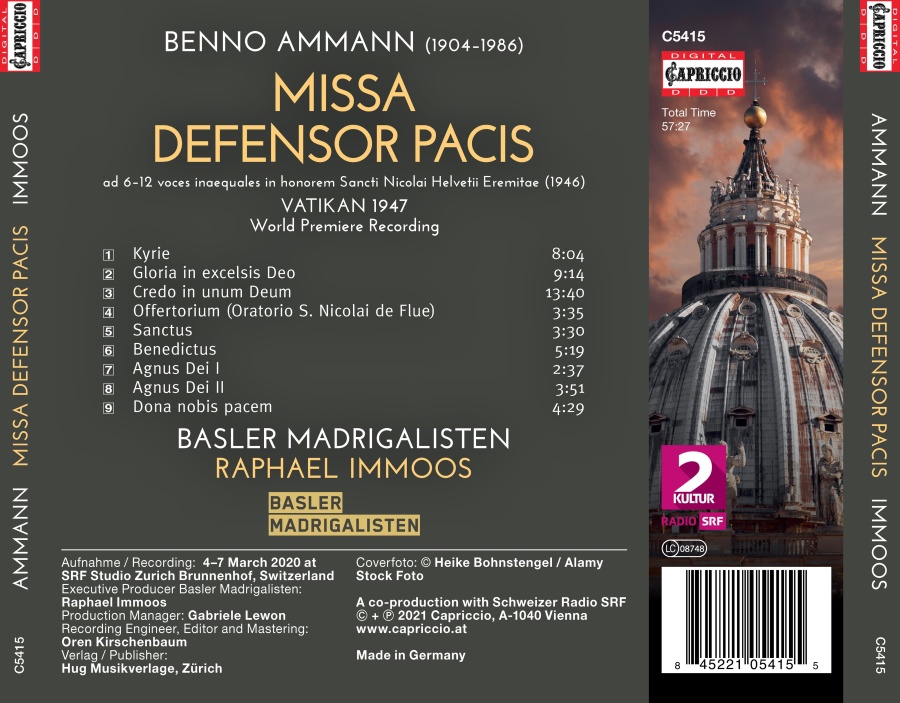 Ammann: Missa Defensor Pacis - slide-1