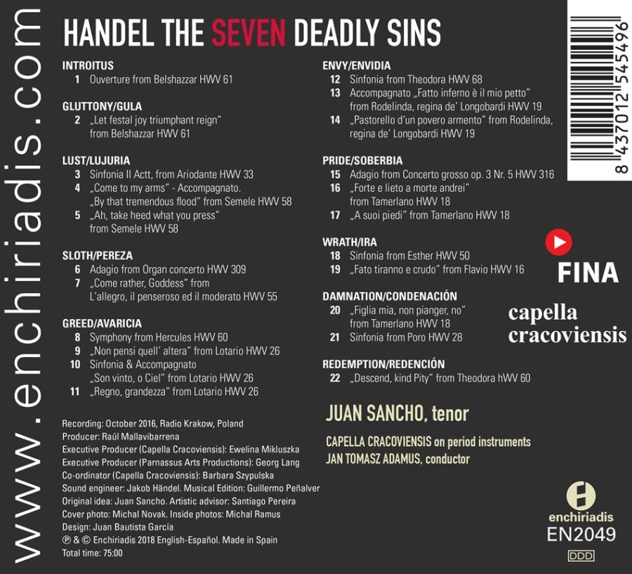 Handel: The Seven Deadly Sins - slide-1