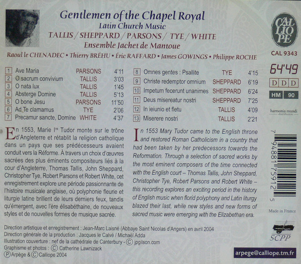 Gentlemen of the Chapel Royal - slide-1