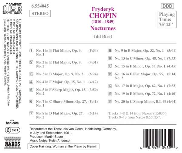 CHOPIN: Nocturnes ( selection ) - slide-1