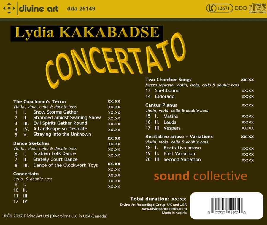 Concertato - chamber music by Lydia Kakabadse - slide-1