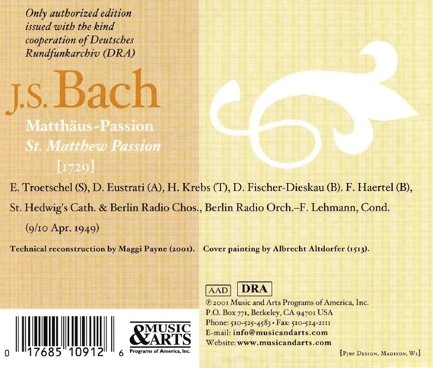Bach: St. Matthew Passion - slide-1