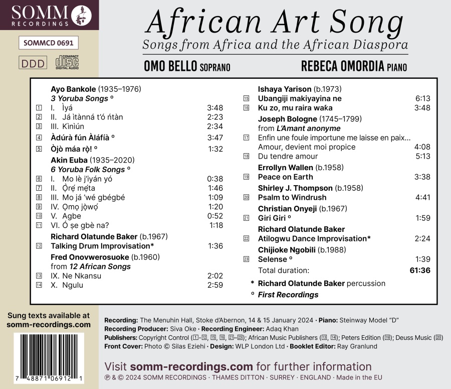 African Art Song - slide-1