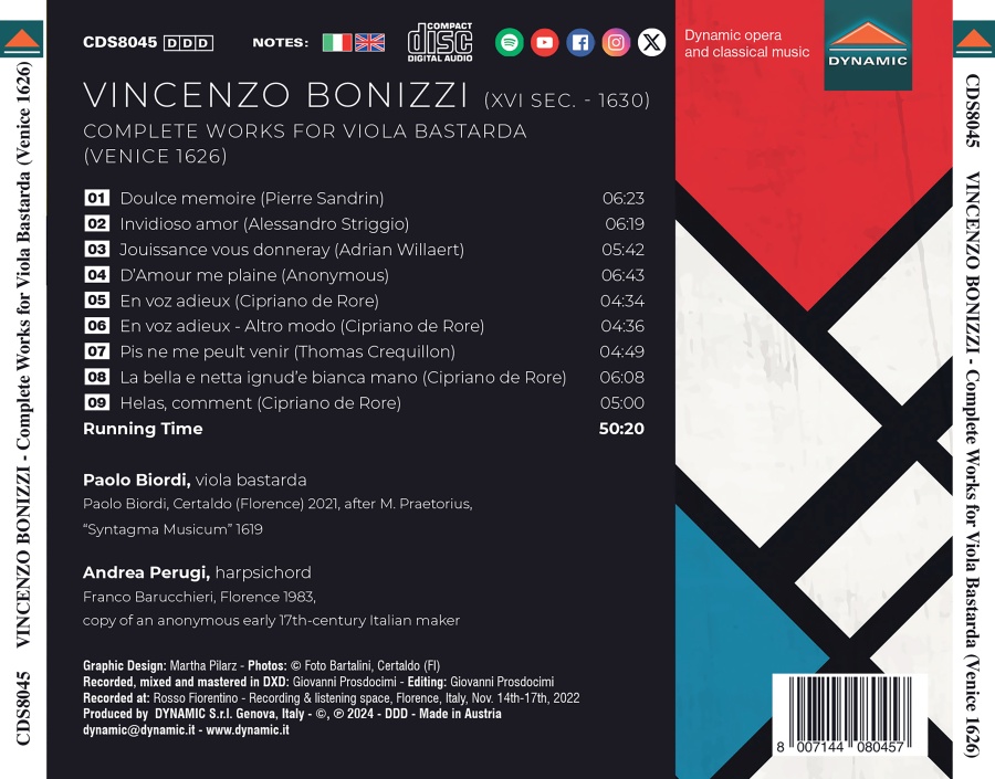 Bonizzi: Complete Works for Viola Bastarda - slide-1