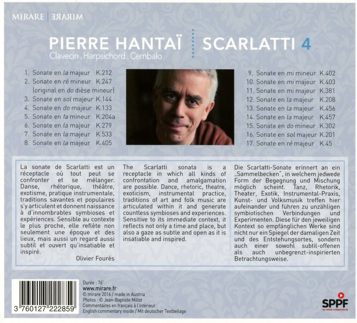 Scarlatti: Sonatas for harpsichord Vol. 4 - slide-1