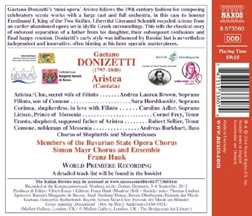 Donizetti: Aristea - Cantata - slide-1