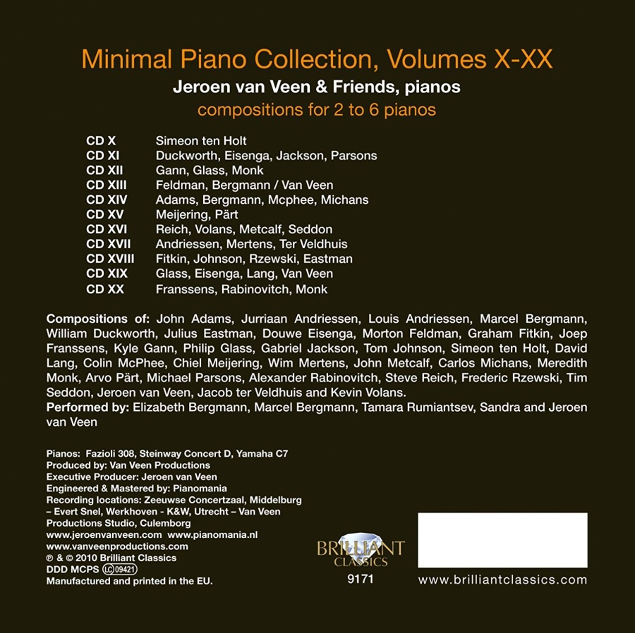 Minimal Piano Collection, Vol. X - XX - slide-1