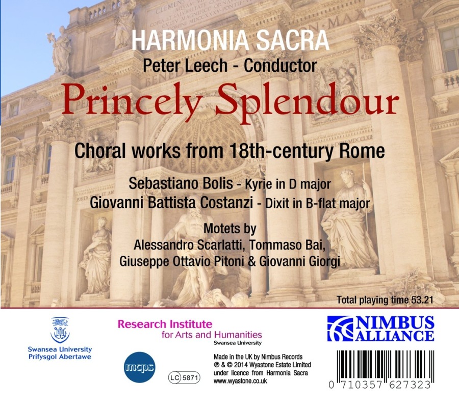 Princely Splendour, Choral Works from 18th Century Rome - slide-1