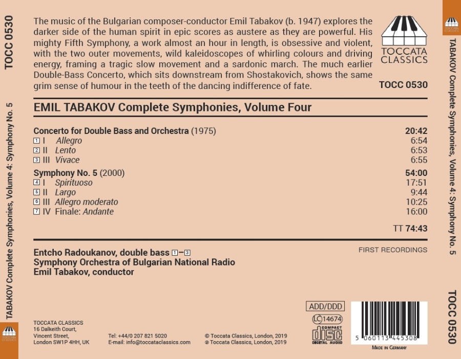 Tabakov: Complete Symphonies Vol. 4 - slide-1