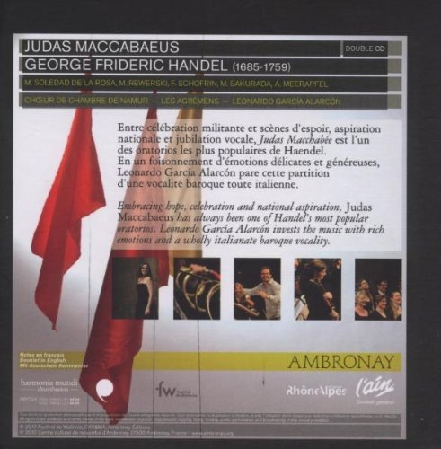 Handel: Judas Maccabaeus (2 CD) - slide-1