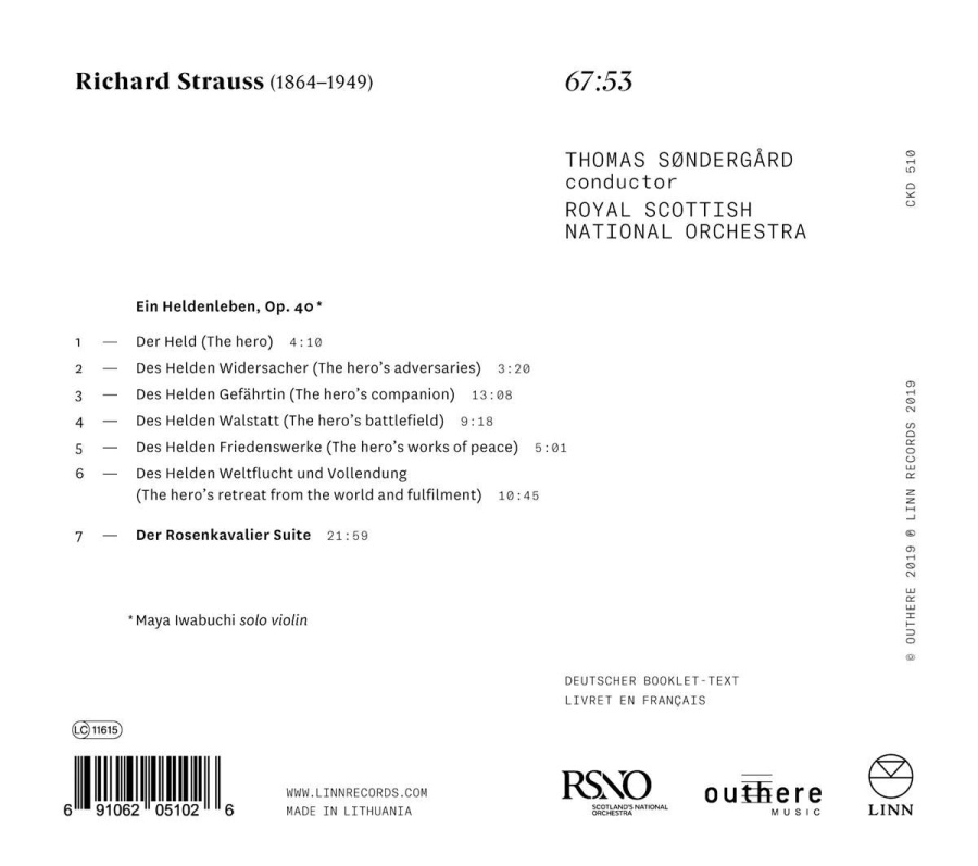 Strauss: Ein Heldenleben; Der Rosenkavalier Suite - slide-1