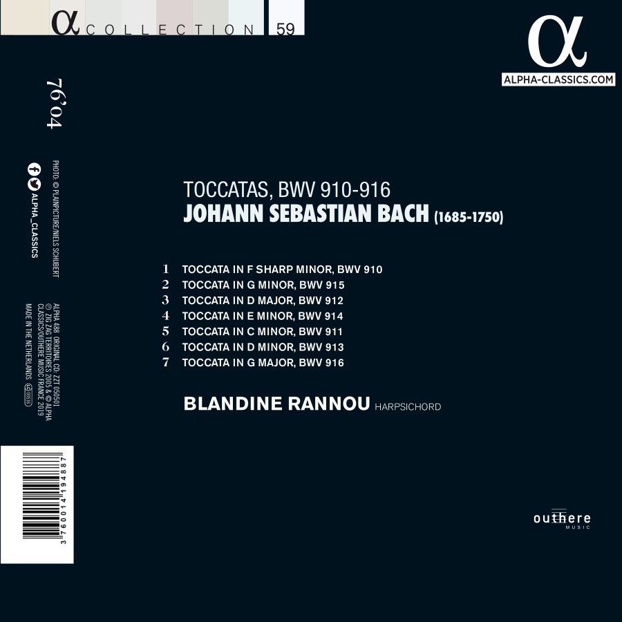 Bach: Toccatas BWV 910-916 - slide-1
