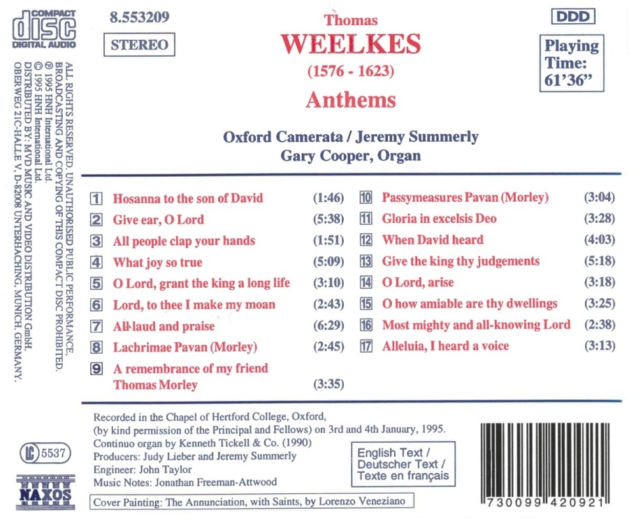 WEELKES: Anthems - slide-1