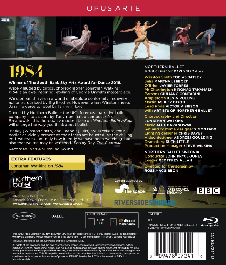 1984 - A ballet by Jonathan Watkins - slide-1