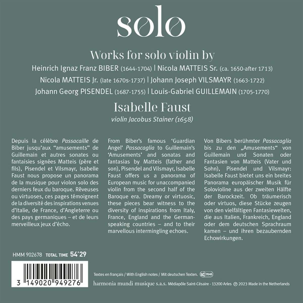 Isabelle Faust - Solo - slide-1