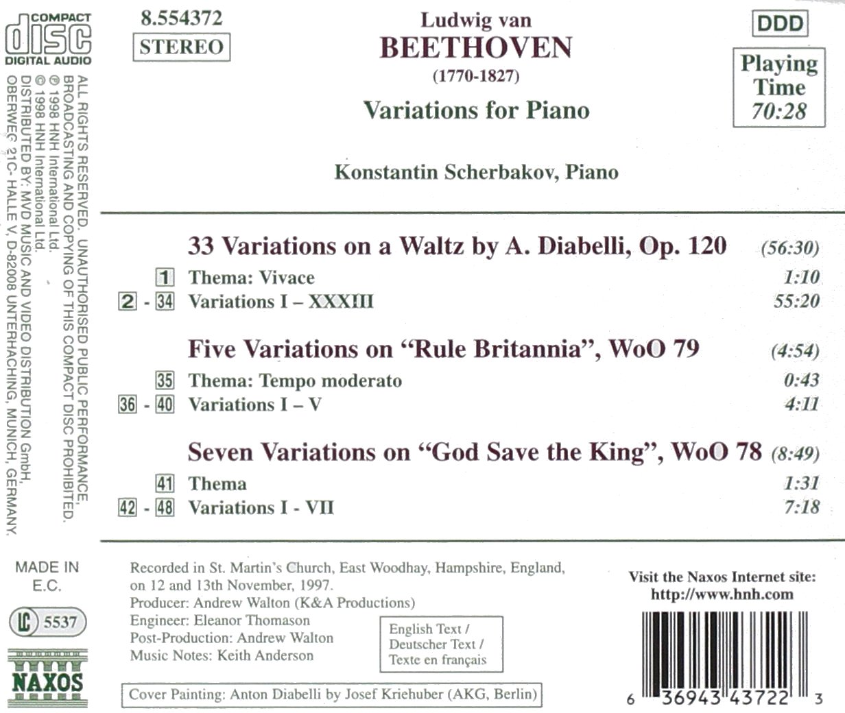 BEETHOVEN: Diabelli Variations - slide-1