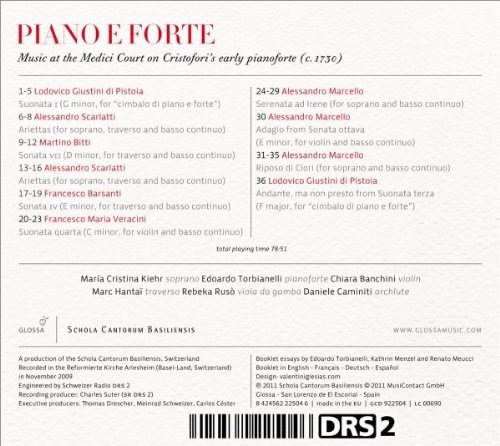 Piano e forte - Music at the Medici Court on Cristofori’s early pianoforte (c. 1730) - slide-1