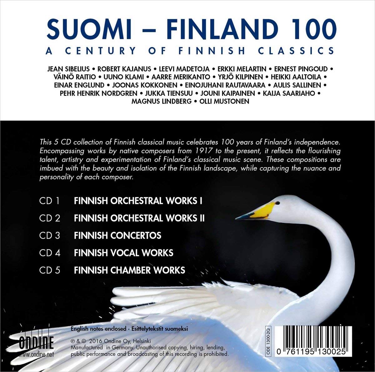 Suomi - Finland 100 (5 CD) - slide-1