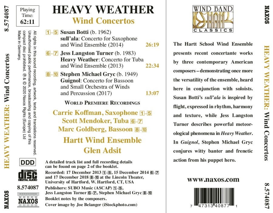 Heavy Weather - Wind Concertos - slide-1
