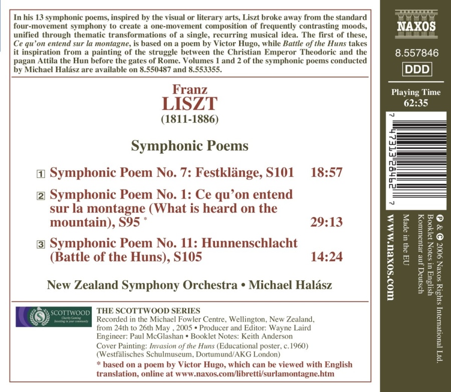 Liszt: Symphonic Poems, Vol. 3 - slide-1