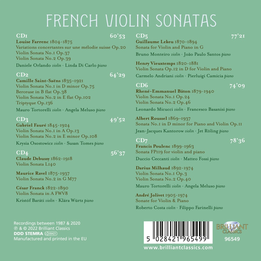 French Violin Sonatas - slide-1