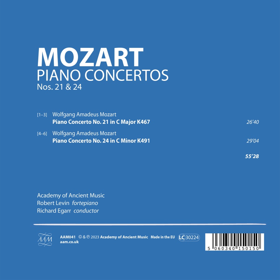 Mozart: Piano Concertos Nos. 21 & 24 - slide-1