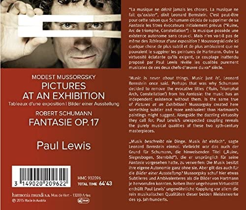 Mussorgsky: Pictures at an Exhibition / Schumann: Fantasie - slide-1