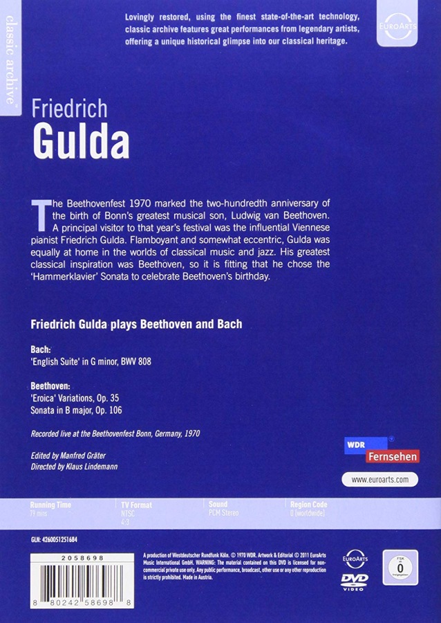 Classic Archive: Friedrich Gulda - slide-1
