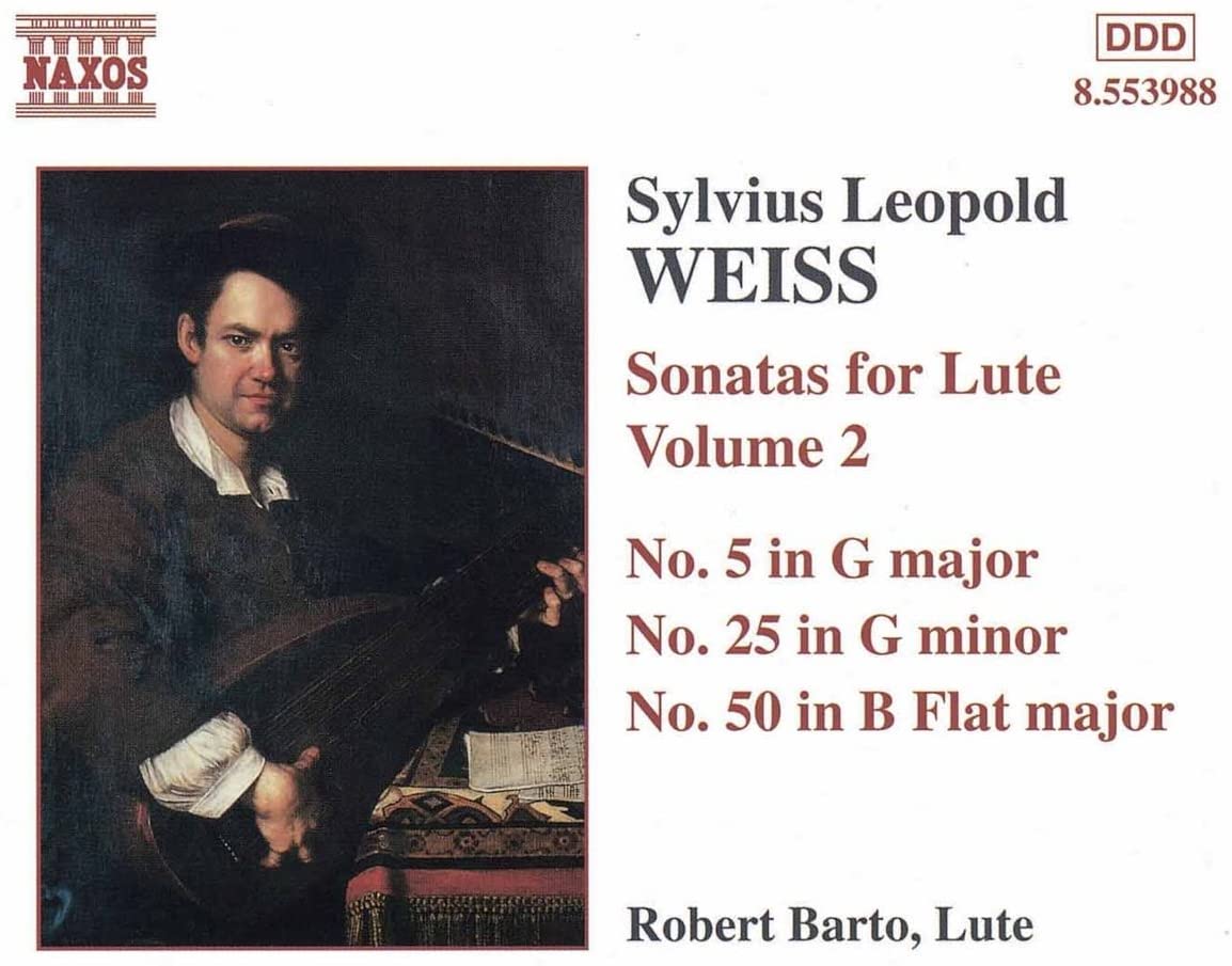 WEISS: Sonatas for Lute Vol. 2