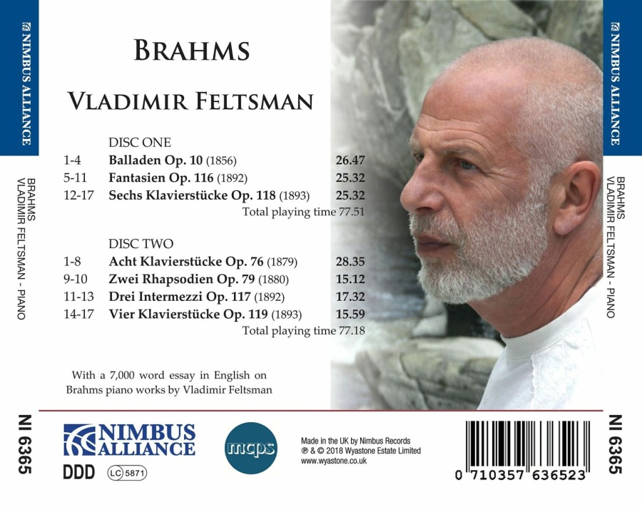 Brahms: Balladen; Fantasien; Klavierstücke; Intermezzi - slide-1