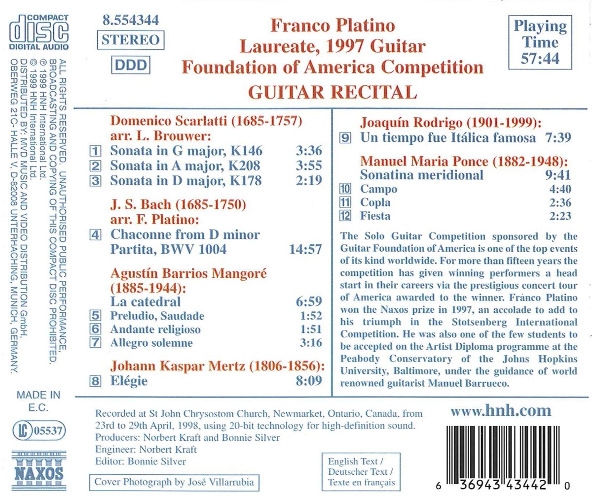 GUITAR RECITAL - PLATINO FRANCO - slide-1