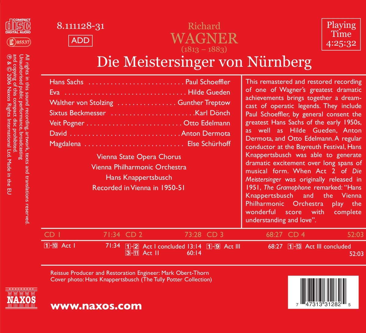 Wagner: Die Meistersinger von Nurnberg - slide-1