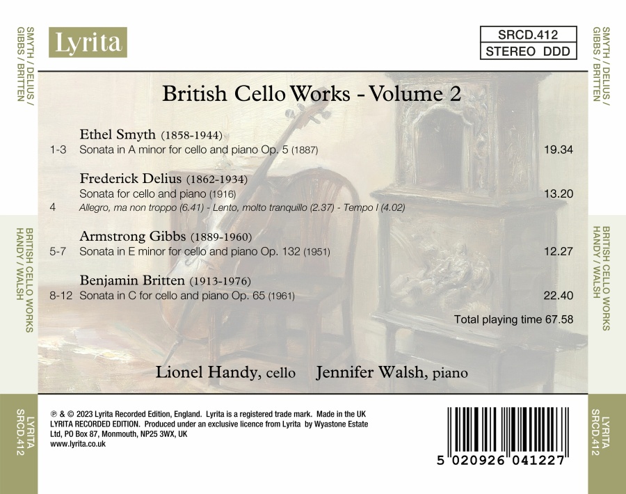 British Cello Works Vol. 2 - slide-1