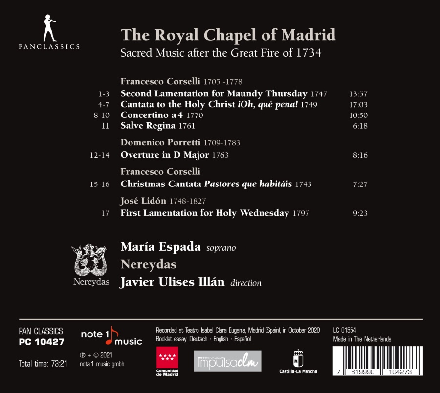 Corselli: The Royal Chapel of Madrid - slide-1