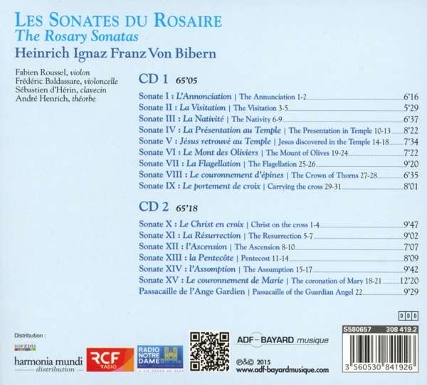 Biber: Les Sonates du Rosaire (Sonaty Różańcowe) - slide-1