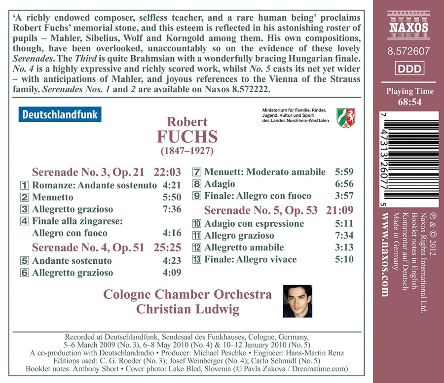 Fuchs: Serenades Nos. 3, 4 & 5 - slide-1
