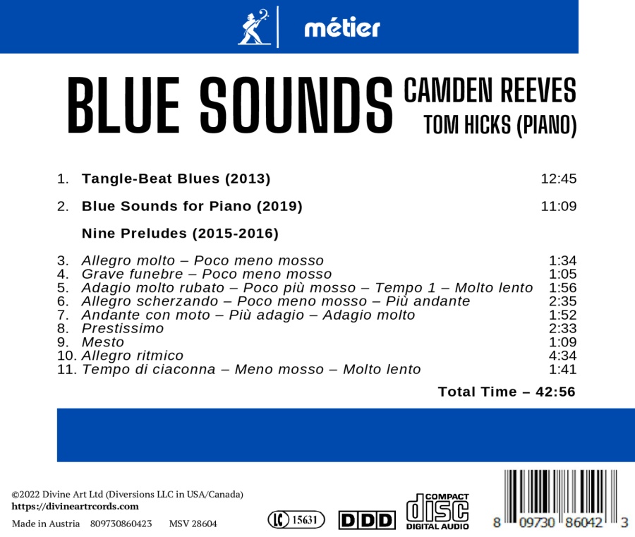 Reeves: Blue Sounds - slide-1