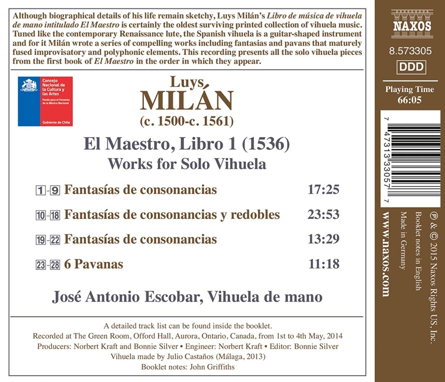 Milán: El Maestro, Libro 1 - Works for Solo Vihuela - slide-1