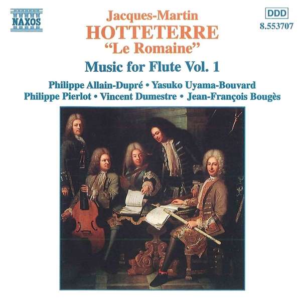 HOTTETERRE: Music for Flute vol. 1
