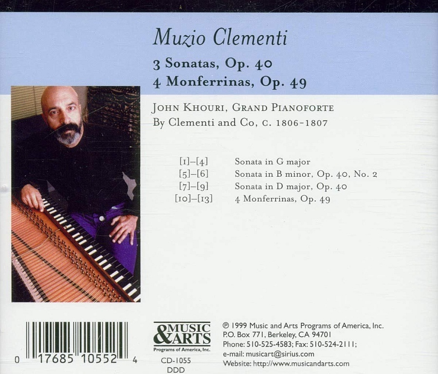 Clementi: Piano Sonatas; Monferrinas - slide-1